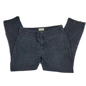 Anthropologie Womens 28 Pilcro and the Letterpress High-Rise Denim Leggings Crop